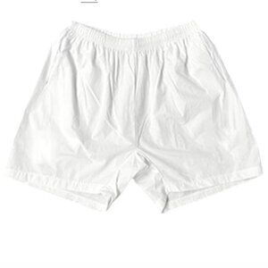 Kanye West × Yeezy White Nylon Shorts